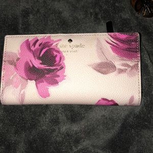 Kate Spade floral wallet